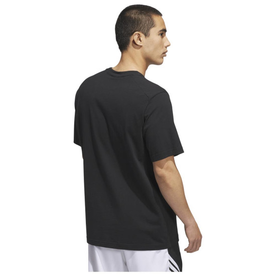 Adidas Ανδρική κοντομάνικη μπλούζα Basketball Graphic Tee Adidas Ανδρική κοντομάνικη μπλούζα Basketball Graphic Tee